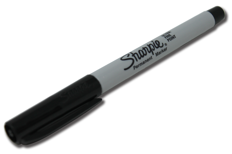 Sharpie Black Ultra Fine Tip Permanent Markers